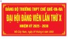 ĐẠI HỘI ĐẢNG VIÊN ĐẢNG BỘ TRƯỜNG THPT CHÊ GHÊ-VA-RA RA LẦN THỨ X NHIỆM KỲ 2025 - 2030